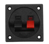 LOLIPPYY Speaker Box Terminal Cup Dual Binding Post Connectors for Car Audio Speaker Boxes and Subwoofers for Vehicle Sound System Installation