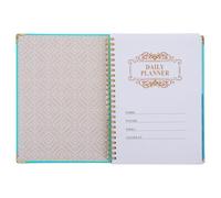 LOLIPPYY Spiral Lined Notebook Portable Personal Notepad for Office and Learning Simple Budget Planner with Thick Paper to Prevent Ink Bleed for Daily Writing Creative Notes and Sketching