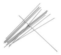 LOLIPPYY Stainless Steel Blocking Pins 12Pcs, 7.86Inch Solid Rods for Crochet Board Kit and DIY Crafting Projects