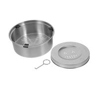 LOLIPPYY Stainless Steel Floating Dog Water Bowl Anti-spill Slow Drink Feeder for Puppies and Adult Dogs Hydration Prevents Splashing Keeps Floors Dry