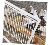 LOLIPPYY Stainless Steel Pigeon Trap Door Reinforced Entrance for Racing Pigeon Houses and Jumping Activities Heavy-duty Birdcage Door