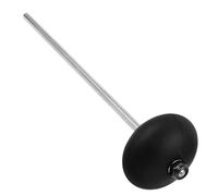 LOLIPPYY Stainless Steel Tongue Drum Mallet, Rubber Grip Drum Beater Mallet for Carillon, Practice or Performance, Comfortable Grip Percussion Accessory