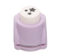 LOLIPPYY Star Shaped Hole Puncher Plastic Metal Craft Paper Puncher Compact Ergonomic Comfortable Grip Labor Saving for DIY Scrapbooking and Cardmaking