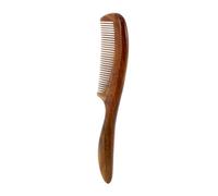 LOLIPPYY Static Hair Comb Wooden Massage Comb for Hair Styling Long Handle Pointed Tail for Indian Head Massage and Scalp Relaxation