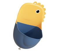 LOLIPPYY Toddler Urinal for Boys Wall-Mounted Blue Potty Training Toilet Stand-to-Pee Baby Boys’ Urinal Suitable for Bathroom Use