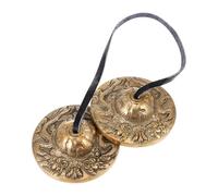 LOLIPPYY Touch Bell Handmade Cymbals Bell for Religious Ceremony Delicate Brass for Yoga Accessories