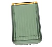 LOLIPPYY Transparent Makeup Brush Holder for Desk Clear Cosmetics Organizer for Women Multi Use Storage Container for Pens Beauty Tools and Grooming Accessories Design to Save