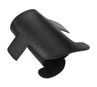 LOLIPPYY Trumpet Valve Protector Pad Pu Leather with Stylish Appearance Easy to Use Valve Cover Extends Service Life for B-flat Trumpet Piston for Performance Occasions