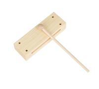 LOLIPPYY Two-tone Rhythm Blocks Percussion Instrument with Mallet for Music Teaching Supply Musical for Boys and Birthday