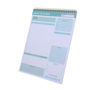 LOLIPPYY Undated Weekly Planner Notebook with Spiral Binding Student and Teacher Organizer for Daily Work To-do List Scheduling and Goal Setting Smooth Page Turning Academic Planner
