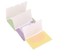LOLIPPYY Unisex Oil Absorbing Sheets with Green Tea Lavender Chamomile Fragrance Facial Oil Blotting Papers for Zone Portable Skin Friendly and Makeup Freshness Maintenance