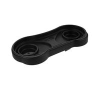 LOLIPPYY Universal Baby Stroller Snack Tray with Cup Slot and Versatile Storage Abs Plastic Panda Shaped Tray for Pram Stroller Feeding on Walks and Travel