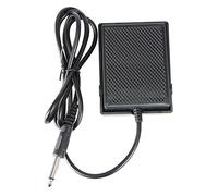 LOLIPPYY Universal Sustain Pedal for Keyboard Black Practical Piano Sustain Foot Pedal Compatible Electronic Pianos and Midi Keyboards Non-slip Sturdy for Music Performance