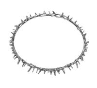 LOLIPPYY Vintage Medieval Thorn Crown Headpiece for Women Lightweight Comfortable Headdress Party Tiara Hair Jewelry Prom Festival Accessory