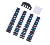 LOLIPPYY Violin Finger Guide Stickers for Beginners 4/4 Full Size Violin Position Markers Paper Material Easy to Use and Will Not Leave Damage with Cloth Accessory for Practice Random Random Color