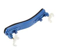 LOLIPPYY Violin Shoulder Rest Acrylic Pad Blue 1/4-1/8 Size Portable Violin Shoulder Supporter with Rubber Cushion