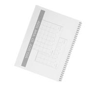 LOLIPPYY Wall Calendar with Coil Binding Monthly Planner From July to June Minimalist Hanging Calendar for Home Office Classroom Organization and Event Tracking