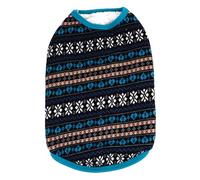 LOLIPPYY Warm Turtleneck Dog Jumper Sweater for Medium Pets Autumn Winter Fleece Lined Coat in Ice Blue Soft Comfortable Outfit for Outdoor Walks and Daily Wear Random Color