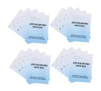 LOLIPPYY Wax Remover Wipes 20-Pack Post Wax Care for Face and Body with Natural Plant Extracts Moisturizing Cleansing Tissues for Skin Hair Removal Portable Waxing Wipes