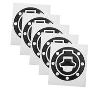 LOLIPPYY Weatherproof Motorcycle Fuel Tank Cap Sticker UV Resistant Protector Pad for Easy Install Motorcycle Tank Skin Decals