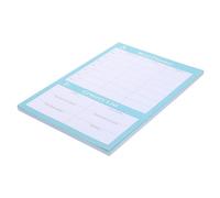 LOLIPPYY Weekly Tearable Diet Notebook for Meal Planning and Grocery Lists Household Menu Organizer for Kitchen Undated Weekly Calendar for Prep and Family Scheduling