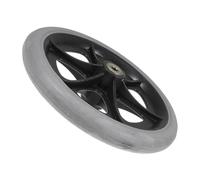 LOLIPPYY Wheelchair Solid Front Wheel Replacement 7 Inch Grey Solid Caster for Wheelchairs and Walkers Heavy Duty Sturdy for Mobility Aid