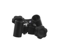 LOLIPPYY Wheelchair Table Bracket Clamp Plastic and Metal Fixing Accessory with Rounded Edges for Secure Tray Support Suitable for Seniors Adults Dining and Activities