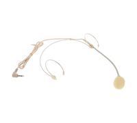 LOLIPPYY Wired Headset Microphone Over-Ear Mic with Flexible 3.5mm Plug for Teachers Tour Guides Voice Amplifier Small Universal Headworn Condenser Microphone