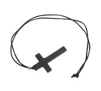 LOLIPPYY Wooden Cross Pendant for Car Mirror Hanging Decor Handcrafted Christian Car Rearview Ornament Unique Vintage Style Religious Symbol for Vehicle Interior Decoration