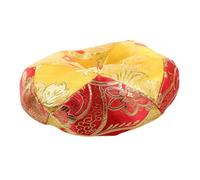 LOLIPPYY Wooden Fish Cushion Sound Bowl Pad Soft Cloth Mat for Meditation and Performance Comfortable Handmade Embroidered Sound Bowl Cushion Enhances Acoustic Quality