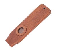 LOLIPPYY Wooden Flute Kazoo Musical Instrument for Guitar Partners Easy to Learn for Beginners Portable Kazoo for Party Music