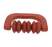 LOLIPPYY Wooden Massage Roller for Back Legs Neck Durable Handheld Muscle Therapy Tool for Circulation Improvement Muscle Relief Relaxation Portable Lightweight Design