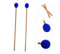 LOLIPPYY Yarn Head Marimba Mallet with Maple Handle for Glockenspiel and Xylophone Percussion Instruments Mechanical Winding Soft Mushroom Yarn Head Suitable for Beginners and Professionals