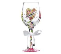 Lolita "Just Married Wedding" Wine Glass