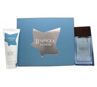 LOLITA LEMPICKA Man Box EDT VAP.100 ML + Gel After Shaving 75 ML Blister New