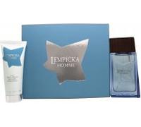 Lolita Lempicka Homme Gift Set 100ml EDT + 75ml Aftershave Balm