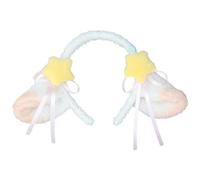 Lolitas Hairhoop Plush Sheep Ear Headband Cosplay Costume Halloween Party Headdress Women AnimeExpo Cute Headwear Sheep Ears Headband Headpiece Women Girls Cosplay Accessory