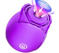 Lolitree Clitoris Sucking Vibrator Rose Sex Toys, Powerful 2.0 Motor 10 Suction Modes Nipple Clitoral Stimulator Adult Toys, Clit Couples Sex Toy Female Silent Pleasure