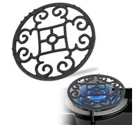Lollanda Gas Stove Stand, Stand Iron Wok Rack, Ring Reducer for Moka Pot Holder, Stovetop Trivets Stove for Coffee Pot, Small Saucepan (Style 2)