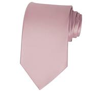 Lollanda Pink Ties for Men Solid Color Ties for Wedding Business Men Ties Neck Tie 8cm/3.15" (Pink)