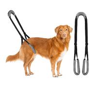 Lollanda Walking Aid for Dogs, Rear Carrying Aid for Dogs, Dog Harness for Rear Legs, Walking Aid Dogs to Support Sick Dogs, Elderly Dog, Promotes Dog Mobility (Black)