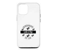 Lolli & Pop est 2026 Grandfather Grandmother Grandparents Case for iPhone 12/12 Pro