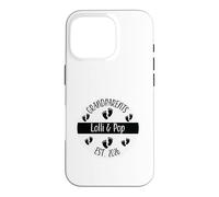 Lolli & Pop est 2026 Grandfather Grandmother Grandparents Case for iPhone 16 Pro