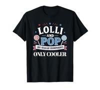 Lolli Pop Grandparents Matching Shirts Couples Lolly Pops T-Shirt