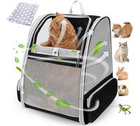 LOLLIMEOW Pet Carrier Backpack for Dogs and Cats,Puppies,Fully Ventilated Mesh,Airline Approved,Designed for Travel, Hiking, Walking & Outdoor Use