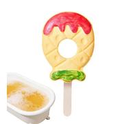 Lollipop Bath Bombs, Kids Bubble Bath Balls Set, 2.91inch Colorful Fizzy Soap with Gentle Skin Formula, Sweet Scent Baths Fizzers, Fun Toy Cleanser with Cute Design, Baths Time Treat for Children