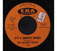 LOLLIPOP FANTASY - it's a groovy world / waiting for a dream 45 rpm single