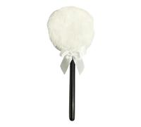 Lollipop Powder Puff - Loose Powder Fairy Wand Design Super Soft Long Haired Makeup Tool, Bow Ribbon Handle Accessory | Talcum Body Flourish Applicator Cosmetic Beauty Hardware