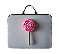 Lollipop Print Laptop Sleeve Case14in Computer Cases for Pad Tablet, Briefcase Bag