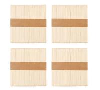 Lollipop Sticks 200pcs 114x10mm Balsa Wooden Sticks for Cake Pops Crafts, Multi-Use PopsicleIce Cream Stick, Jumbo Lolly Craft Stick